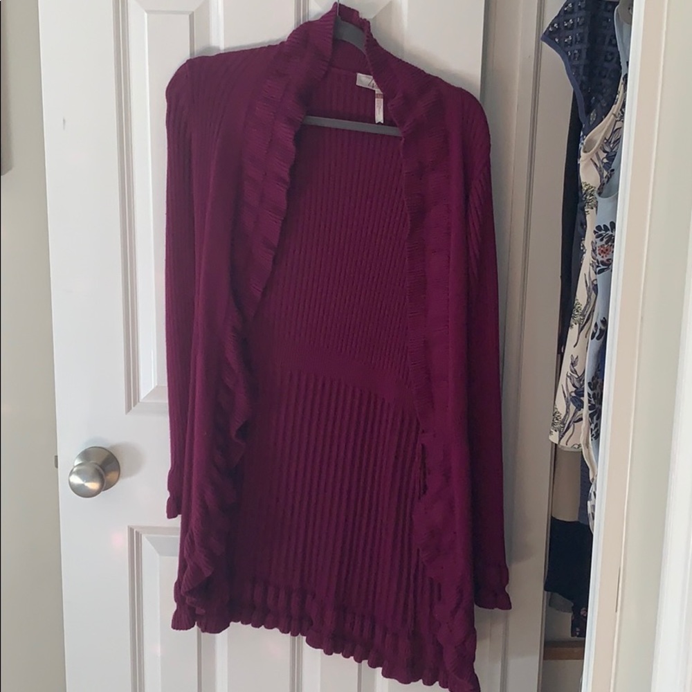 Matilda Jane Ruffle Cardigan